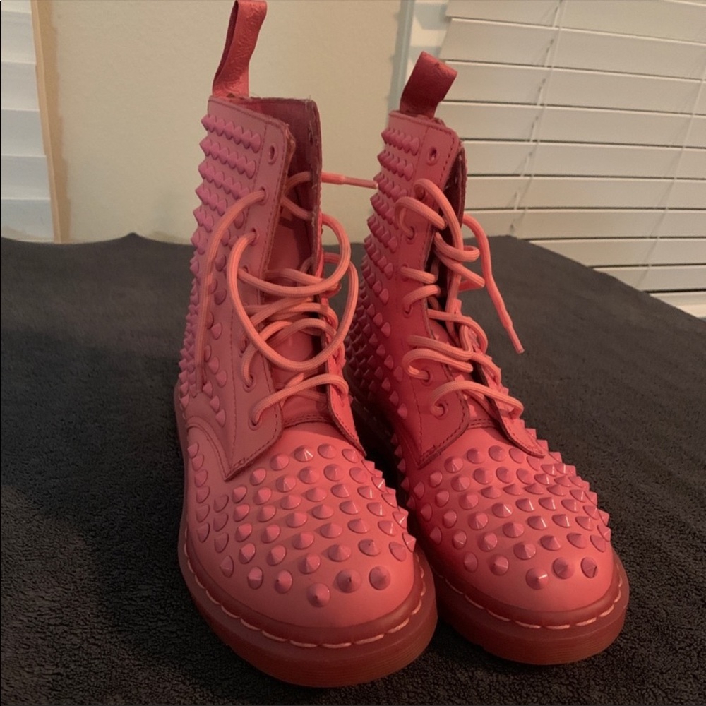 100% Authentic Acid Pink spike Dr Martens